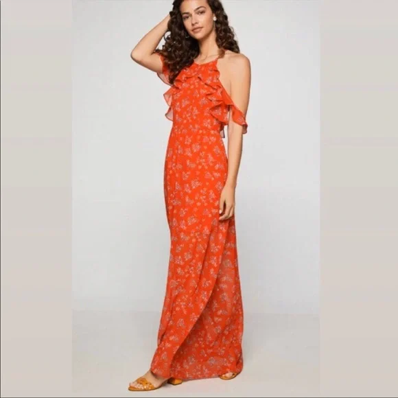BCBGeneration | Dresses | Bcbgeneration Floral Maxi Dress | Poshmark